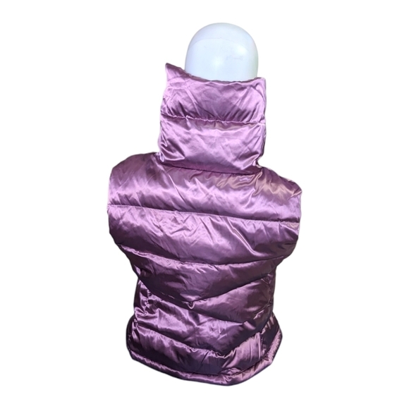 Talbots Purple Down Feather Puffer Vest Small - Picture 6 of 6